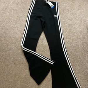 Adidas originals flared joggers